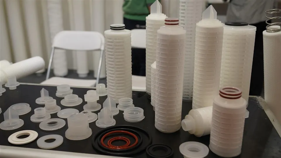 Мембрански филтер високог протока микрона Птфенилон плисирани филтер уложак